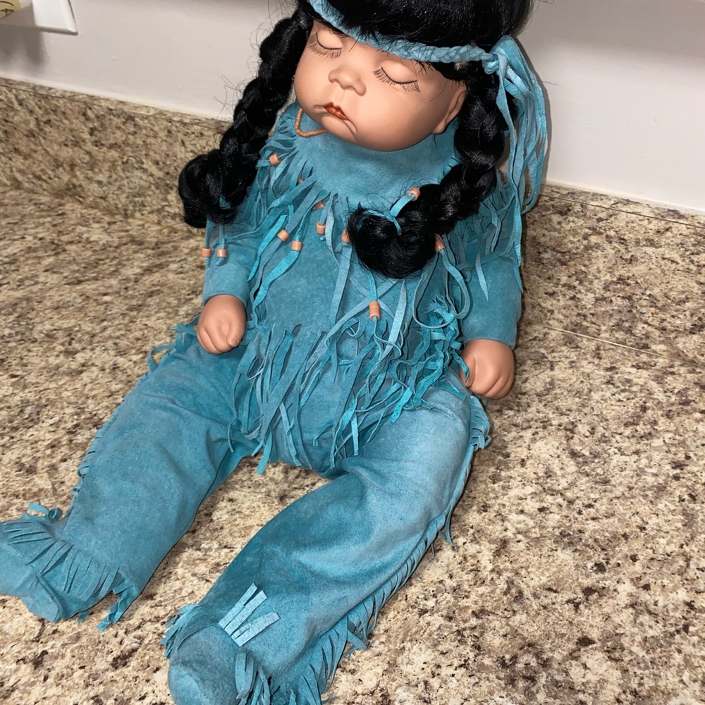 Boots Tyner 1986 Native American baby doll